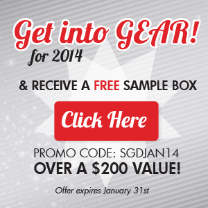 Sign up today and receive a free sample box