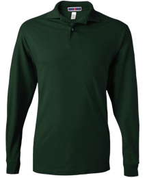 Long-Sleeve Jersey Polo